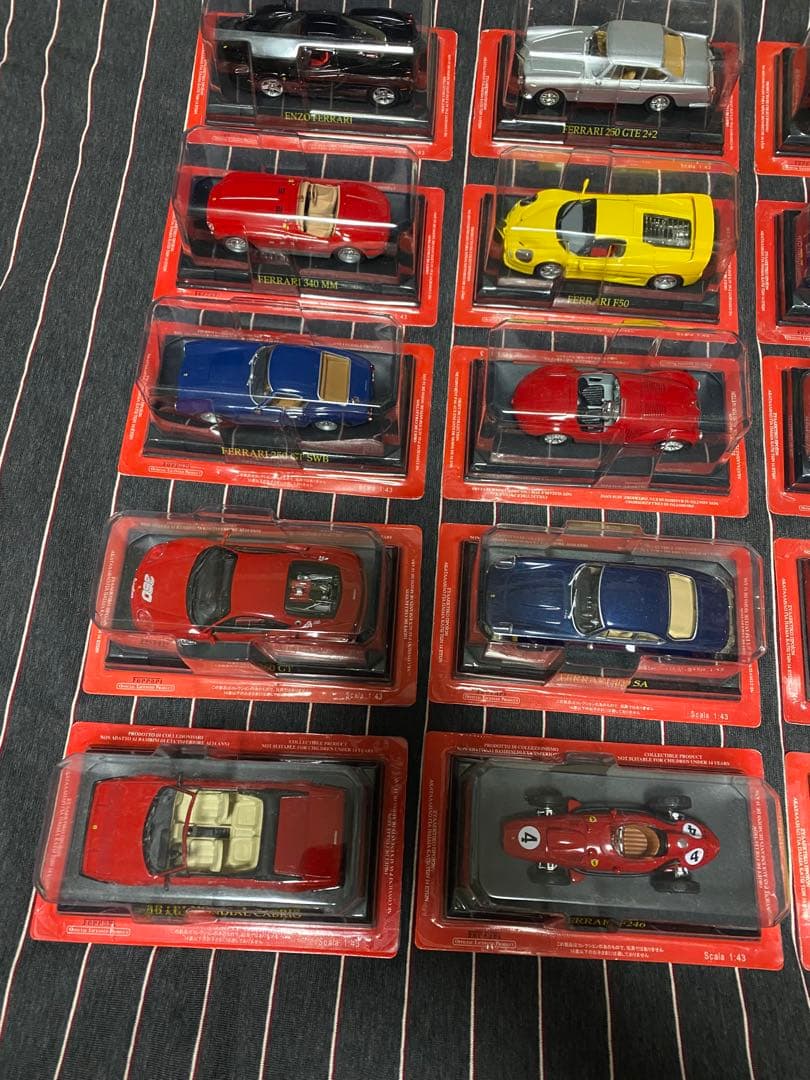 アシェット フェラーリコレクション1/43モデル 49台セット [ミニカー]+α