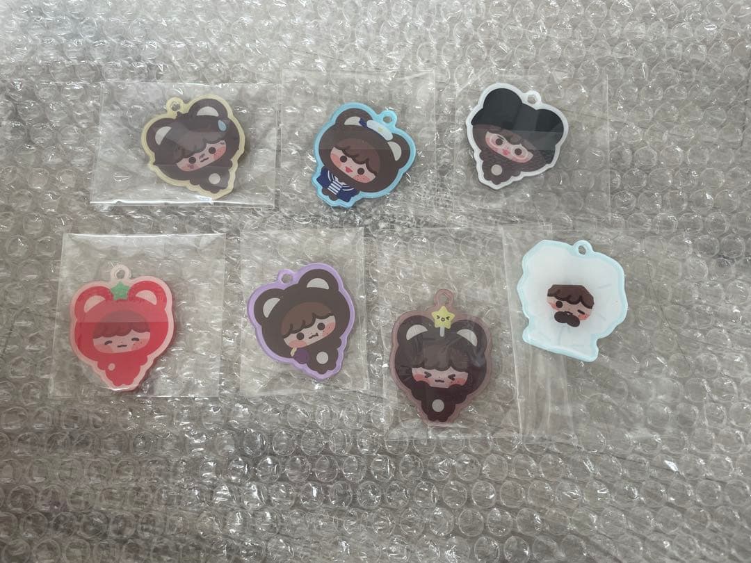 ヘチャン　ダニム　アクリルキーリング　다님 TASTE ミニレコード