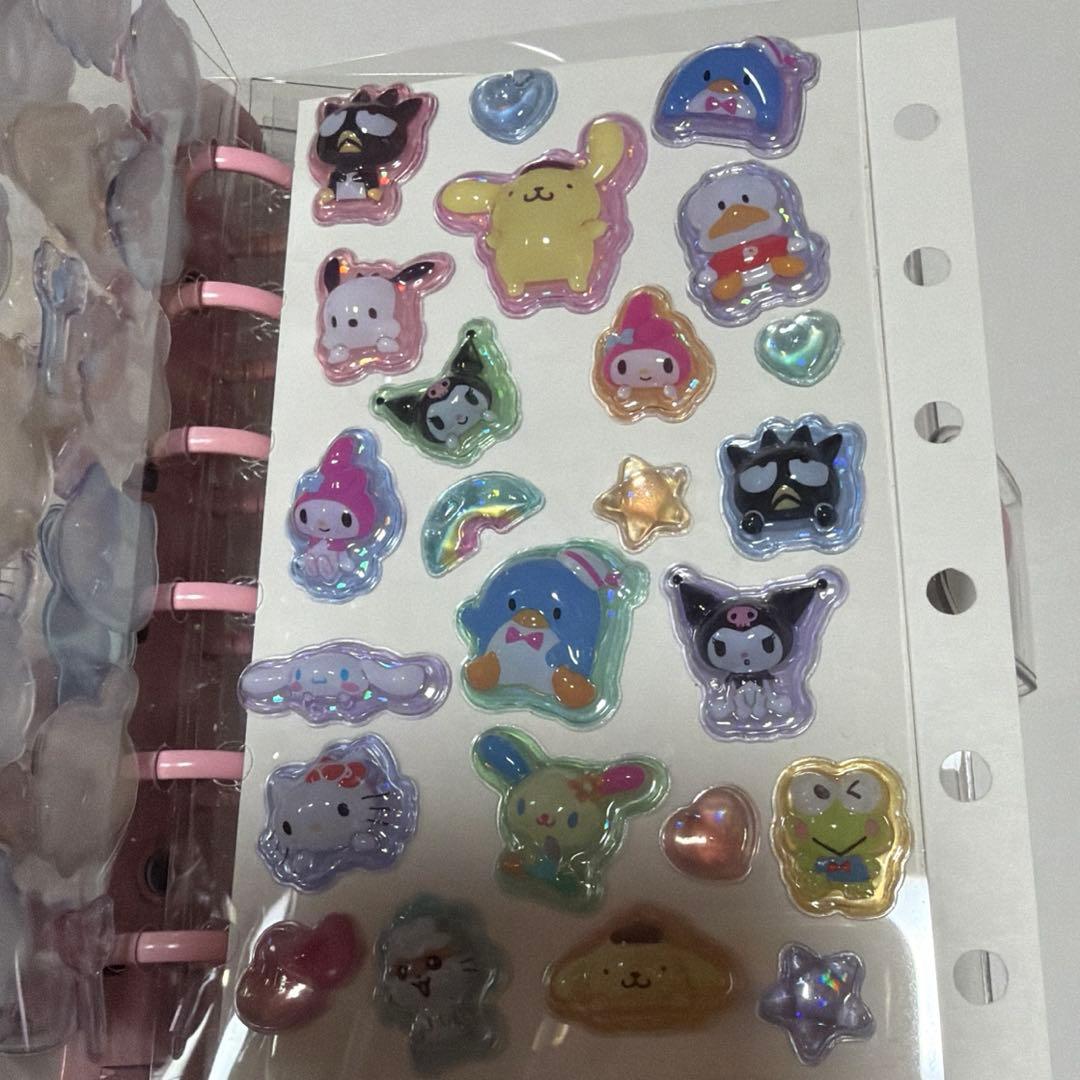 シール帳　完成品　正規品　サンリオ　ちいかわ　トムとジェリー　スンスン