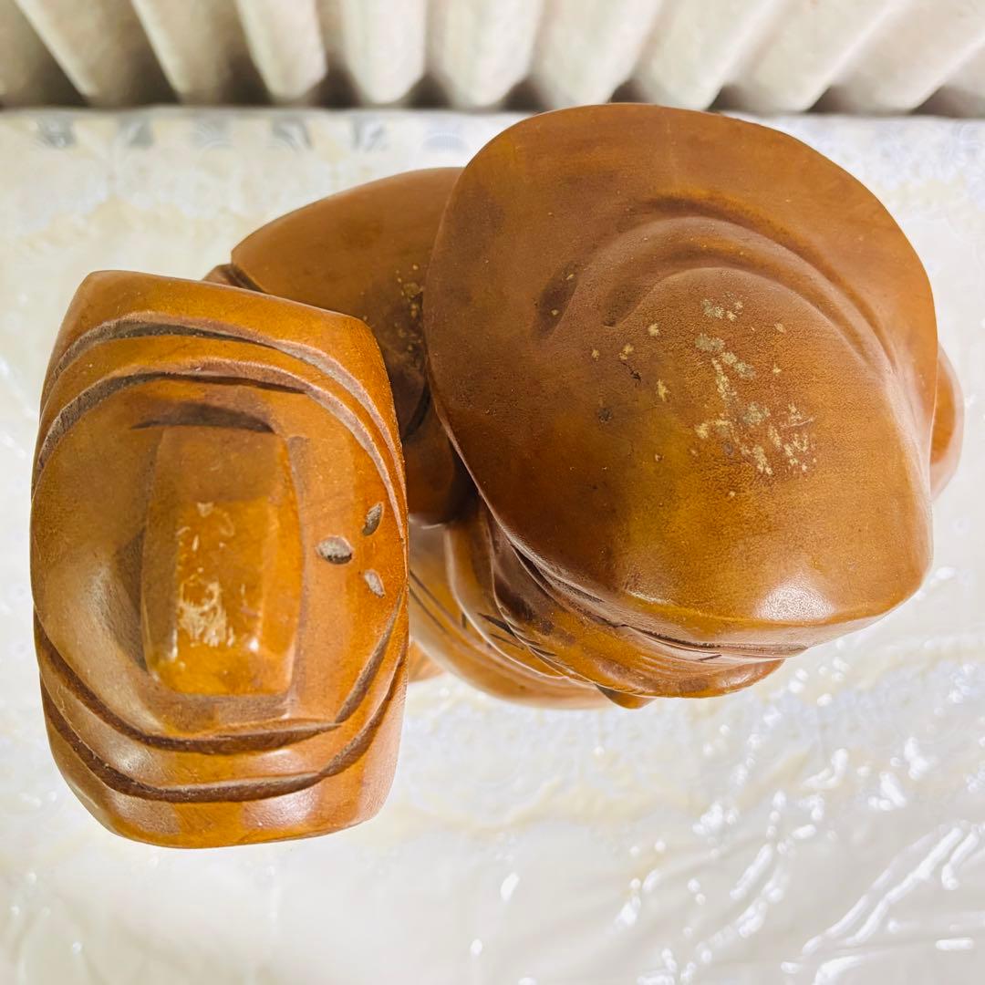 特大⭐️大黒天 木彫り像 七福神 木彫刻 縁起物 商売繁盛 古美術 骨董品 招福