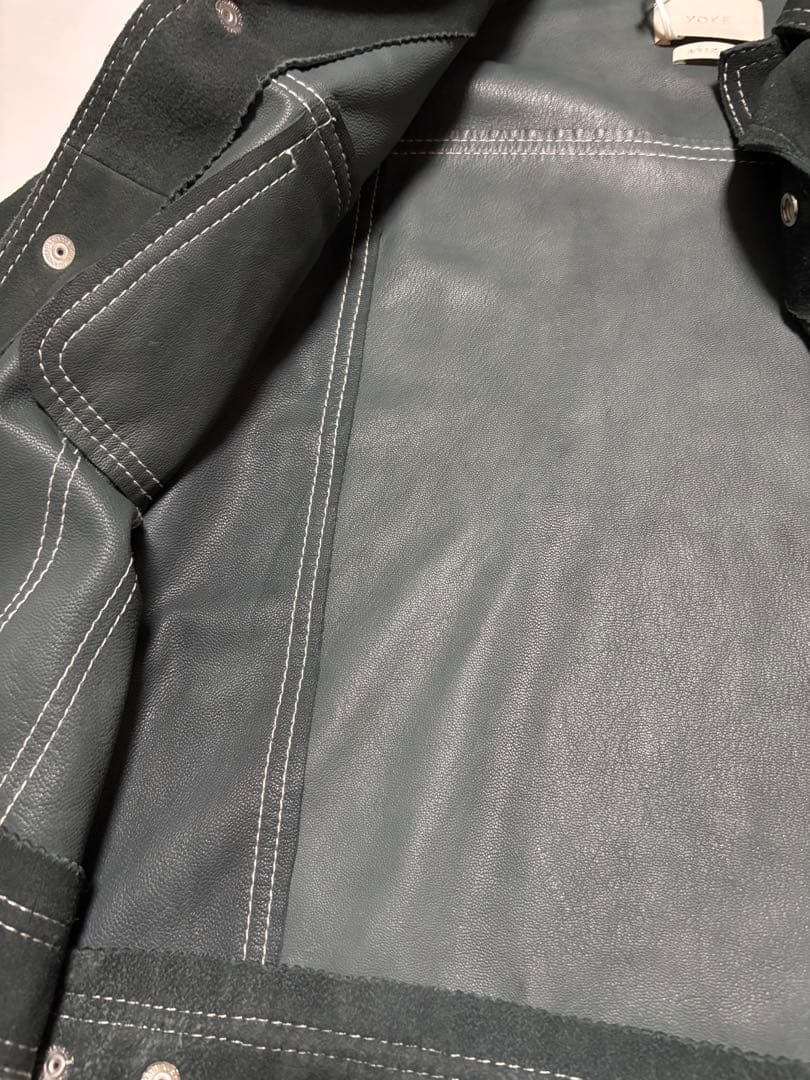た*ま様 YOKE 23AW レザージャケット　スエード　トラッカージャケット