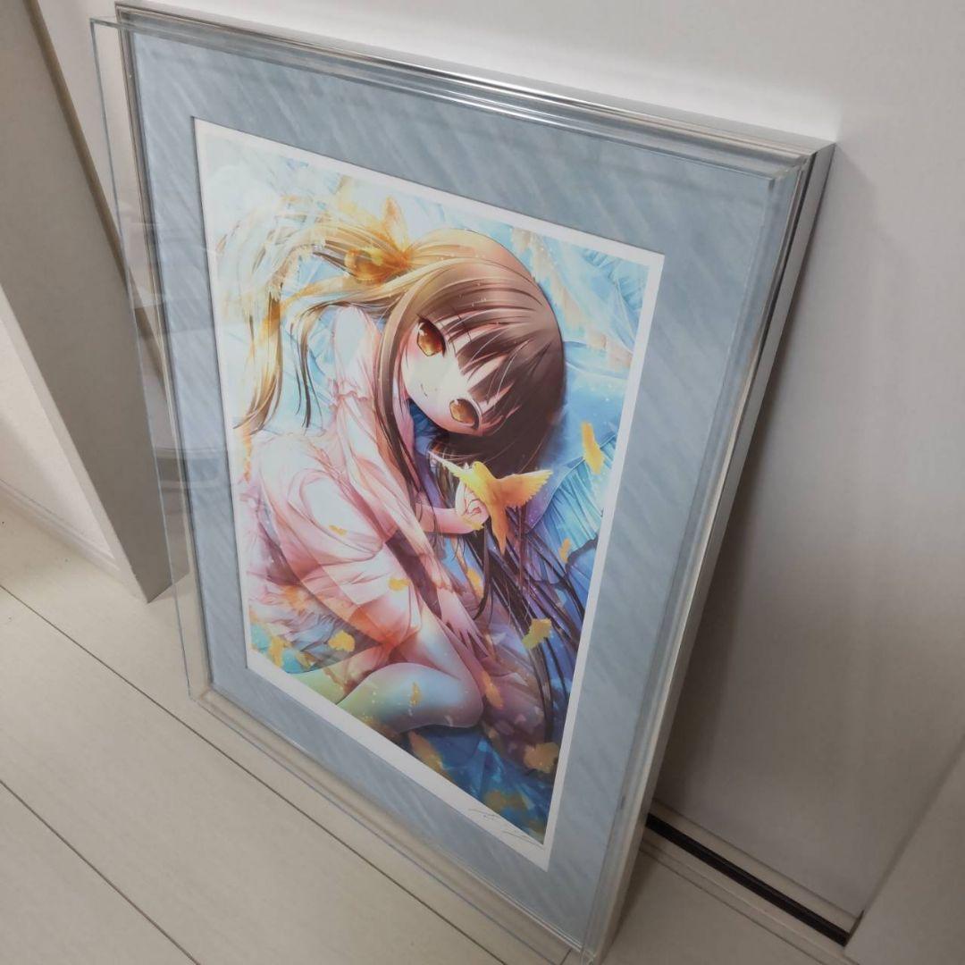 ☆どんまぐろ☆てぃんくる　版画　YELLOW CANARY アールビバン