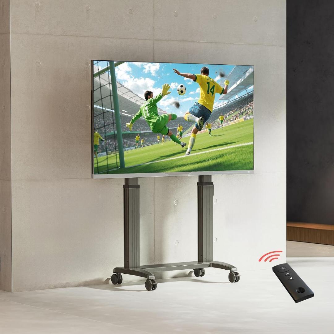 電動テレビスタンド 100インチ対応 リモートコントロール 新品未開封品 送料込
