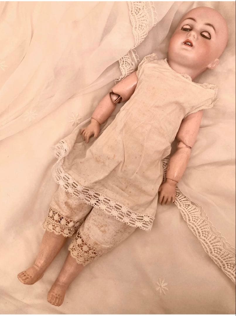 アンティーク　DEPテートジュモー　ビスクドール　フランス人形　50cm