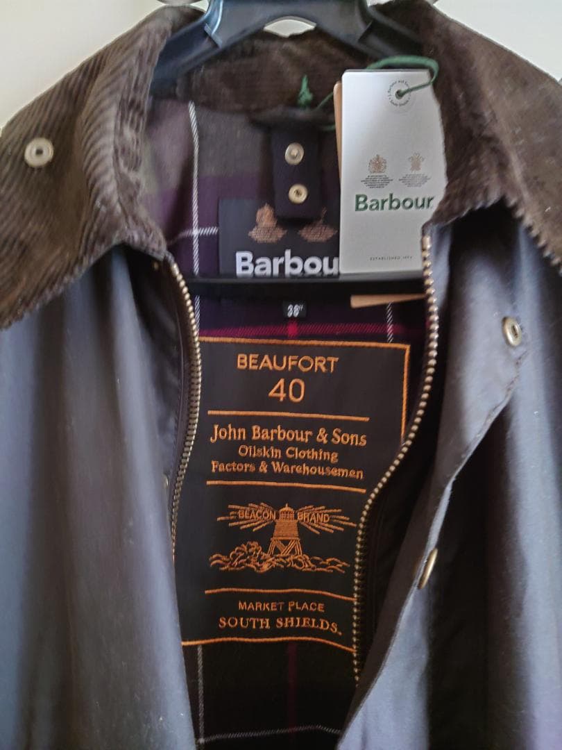 【試着のみ値下げ】Barbour BEAUFORT 40th OLV 38