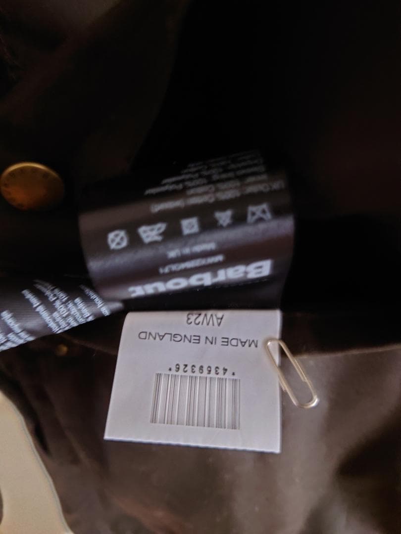 【試着のみ値下げ】Barbour BEAUFORT 40th OLV 38