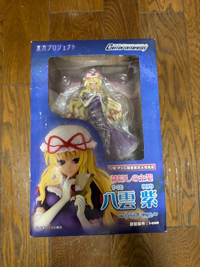 未開封【限定】グリフォン 東方 八雲紫 1/8 PVCフィギュア クリアver.