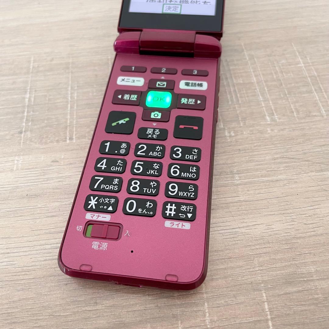 ★良品★ au かんたんケータイKYF43 SIMフリー　京セラ