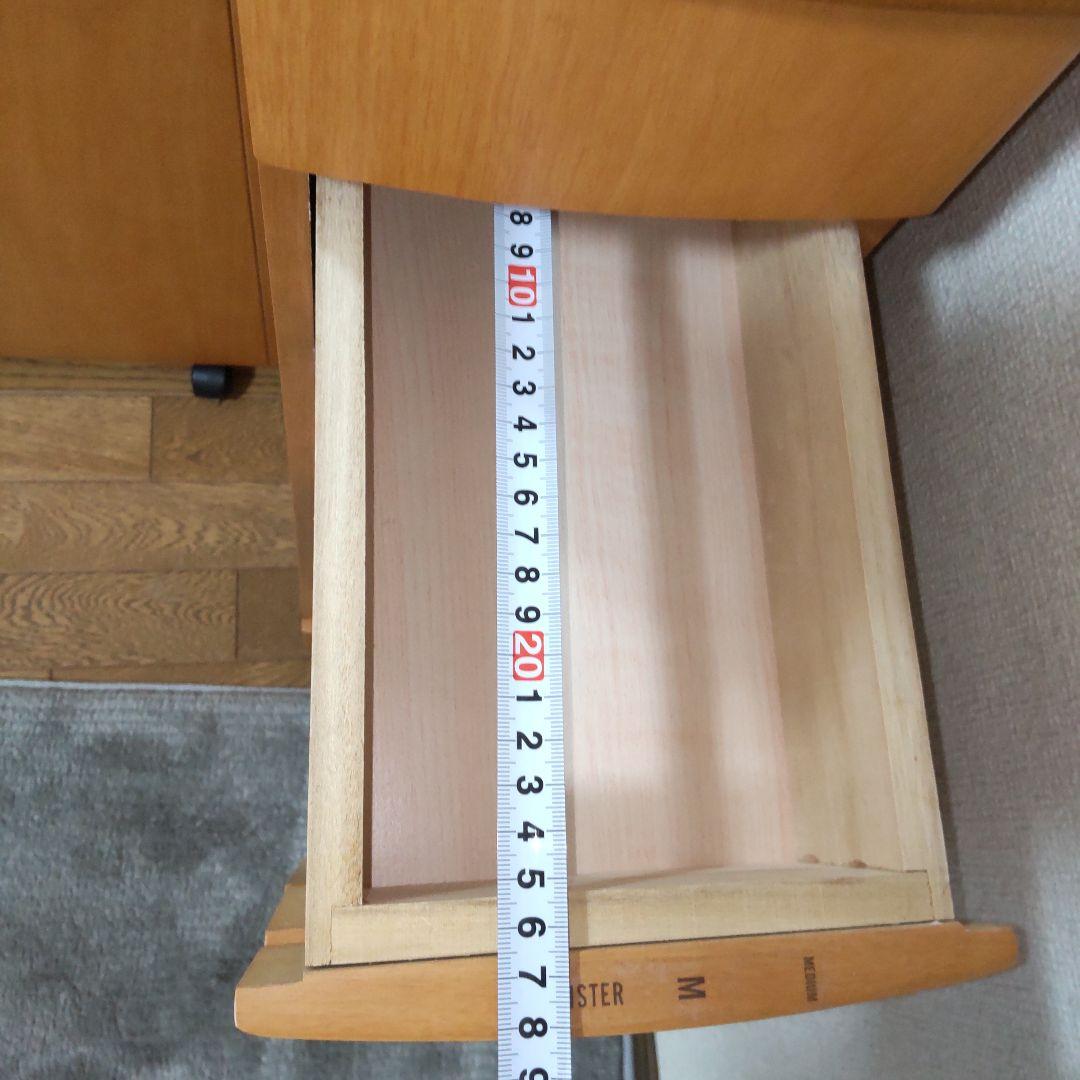 全身鏡付きドレッサー・収納 59x40x182cm