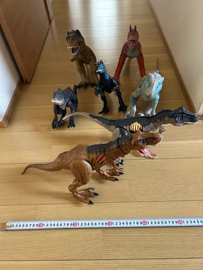 恐竜7体まとめ売り　中古品