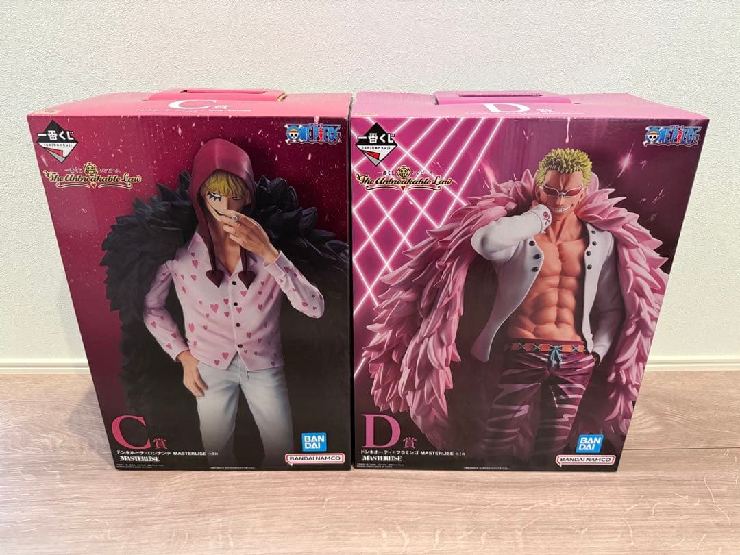 一番くじ ワンピースThe Unbreakable Law C賞　D賞セット
