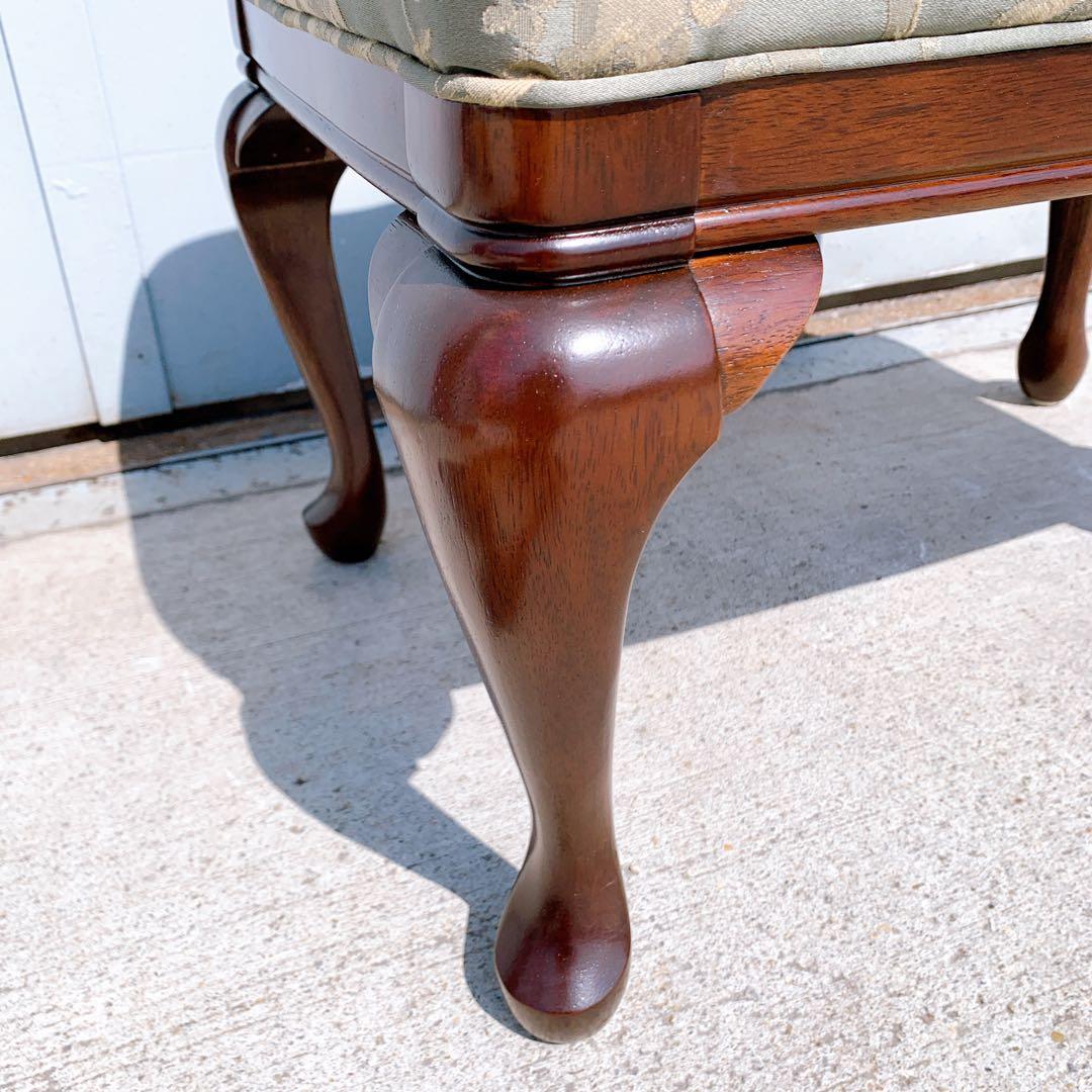 【極美品】Maruni マルニ木工 最高級 メリルオットマン スツール 猫脚