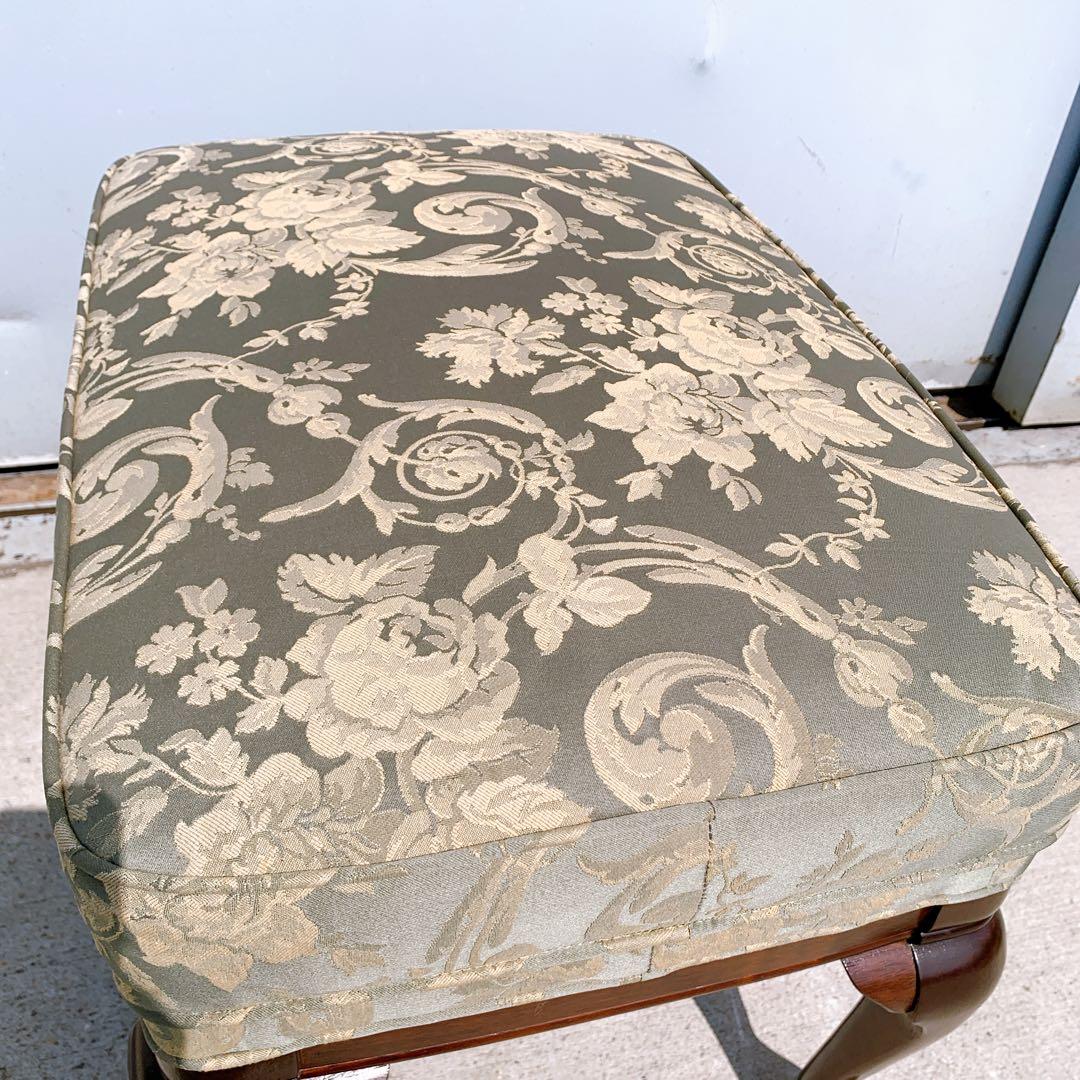 【極美品】Maruni マルニ木工 最高級 メリルオットマン スツール 猫脚