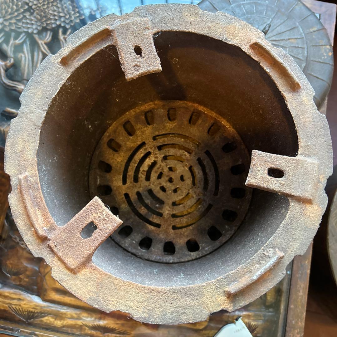 1*0様 練炭ストーブ　レトロ