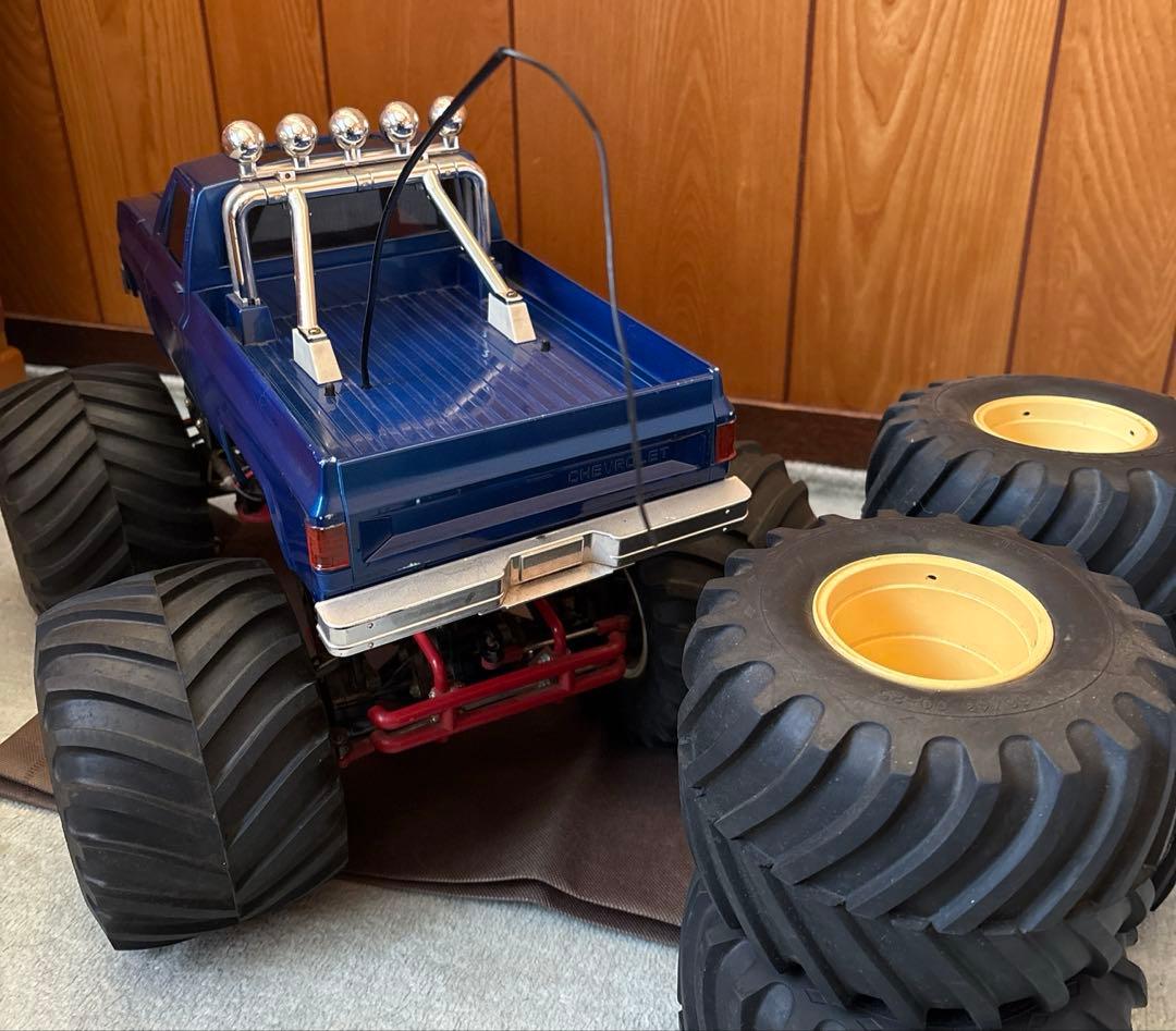 タミヤ　クラッドバスター　タイヤ4本付き　ジャンク品