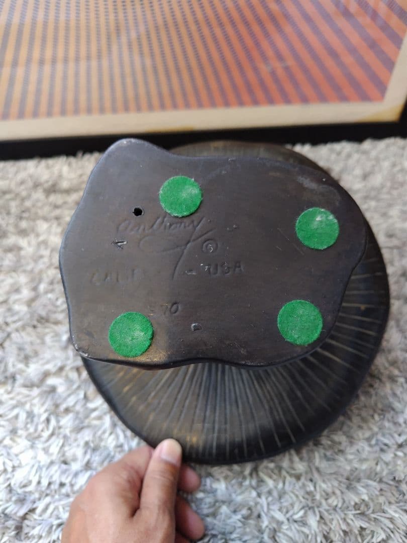 アンティーク マッシュルーム　ポッテリー