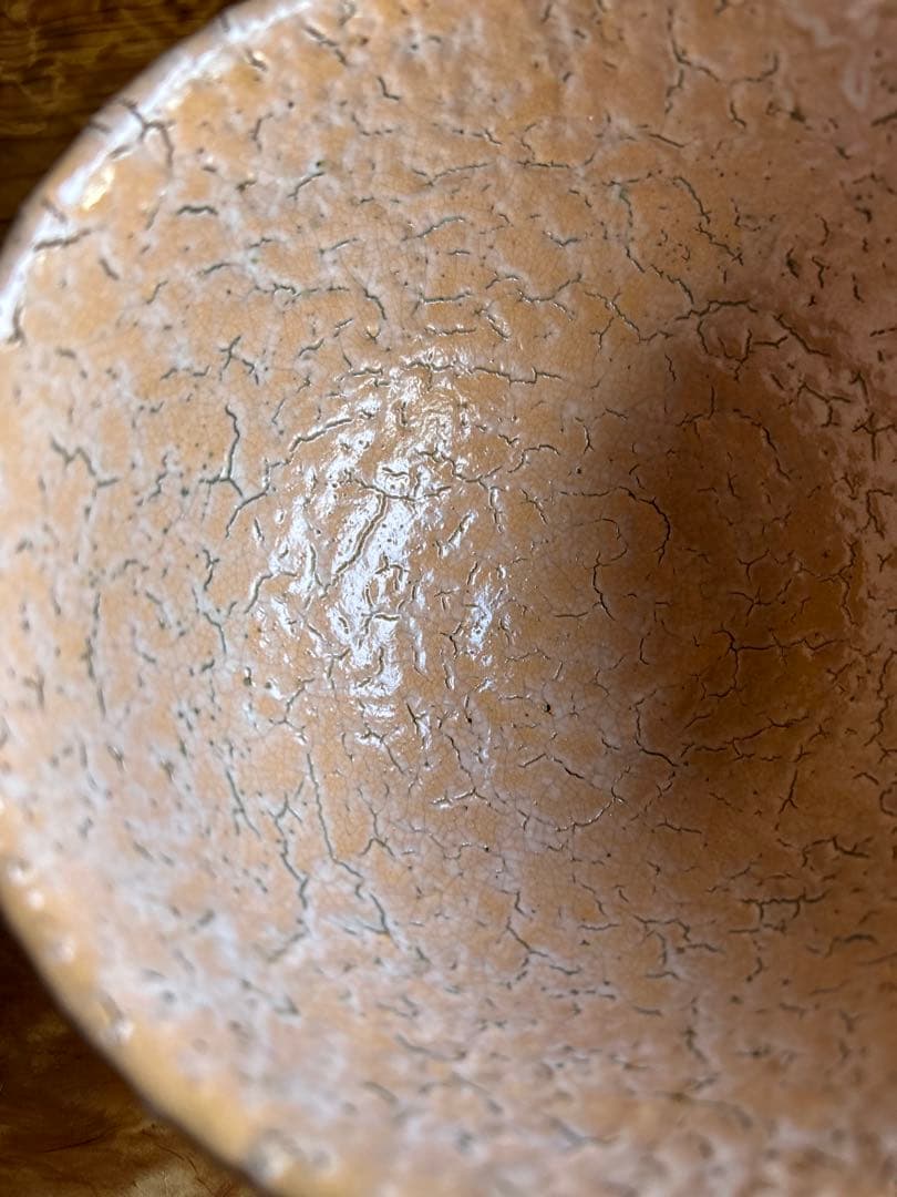 味舌隆司 萩茶盌　前大徳寺 福本積應 書付