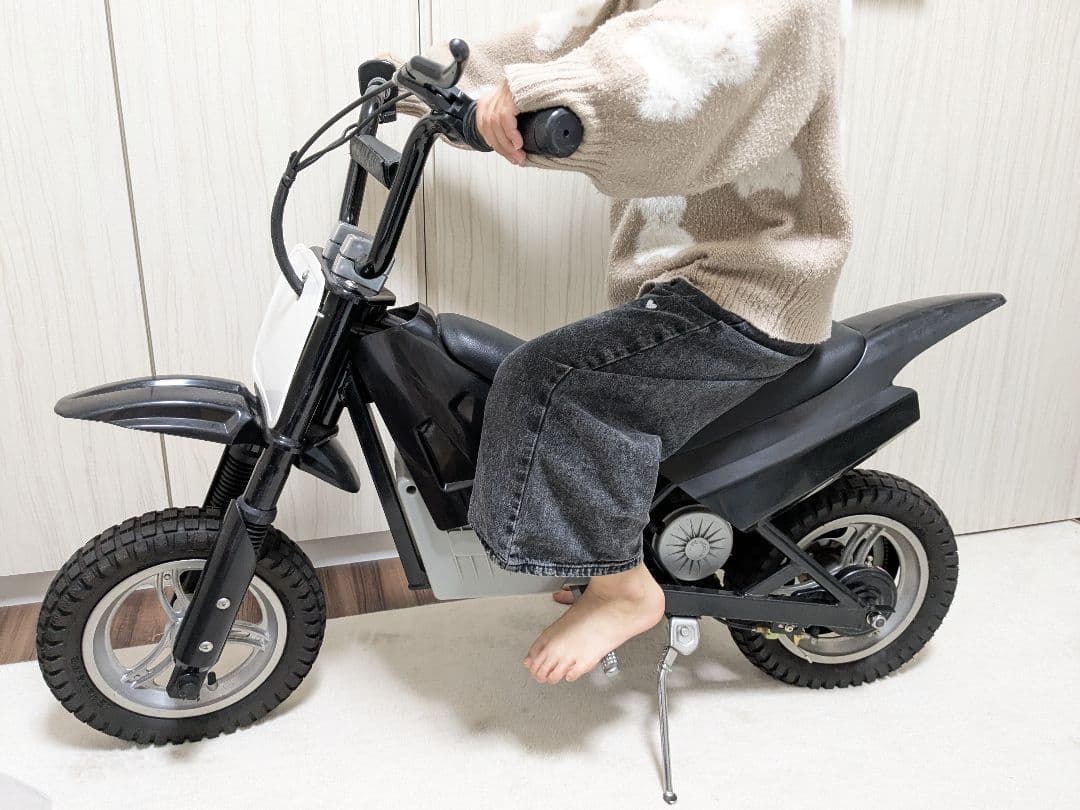 【値下げ】【美品】電動バイク　ミニバイク　プロテクターセット付き