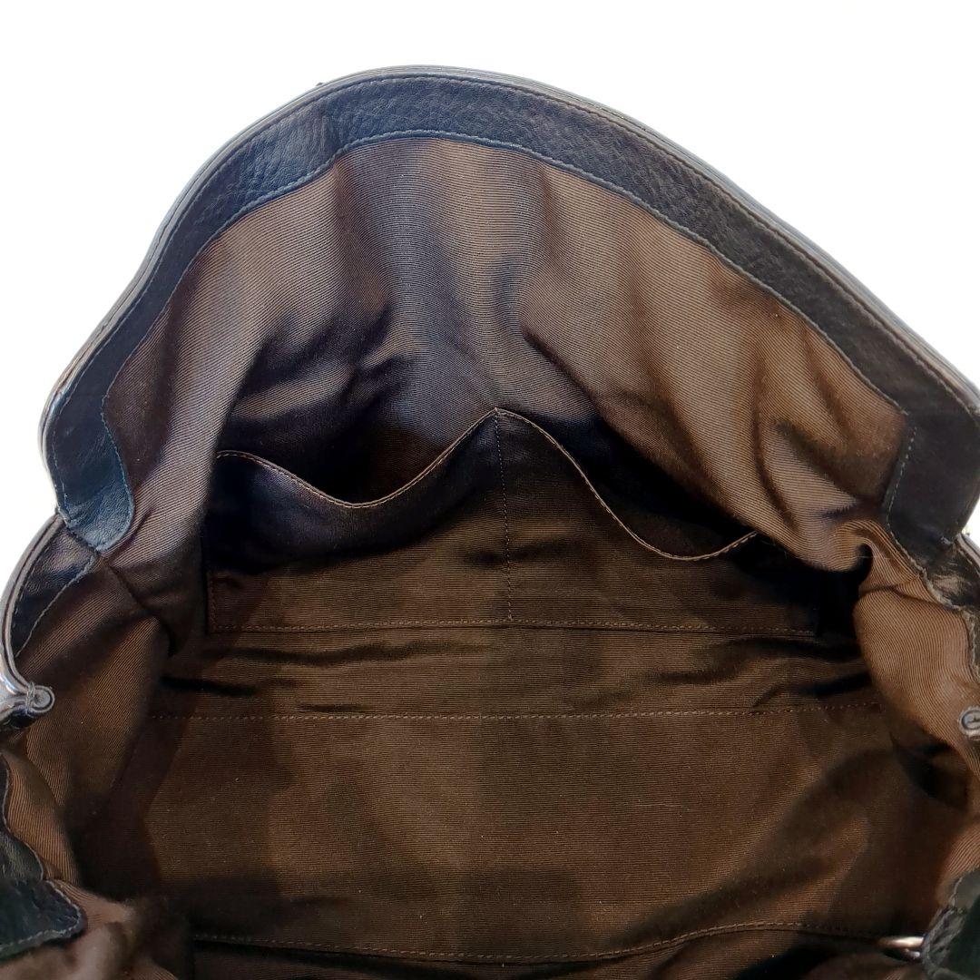 美品✨COACH　チェルシー サッチェル ハンドバッグ ターンロック レザー黒