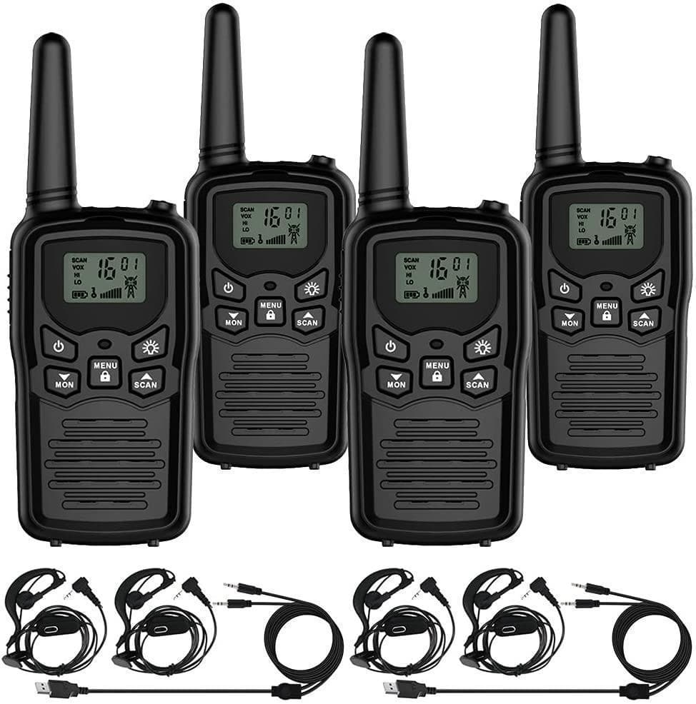 【M2793-115-89】トランシーバー 4台セット　無線機 免許不要 本体