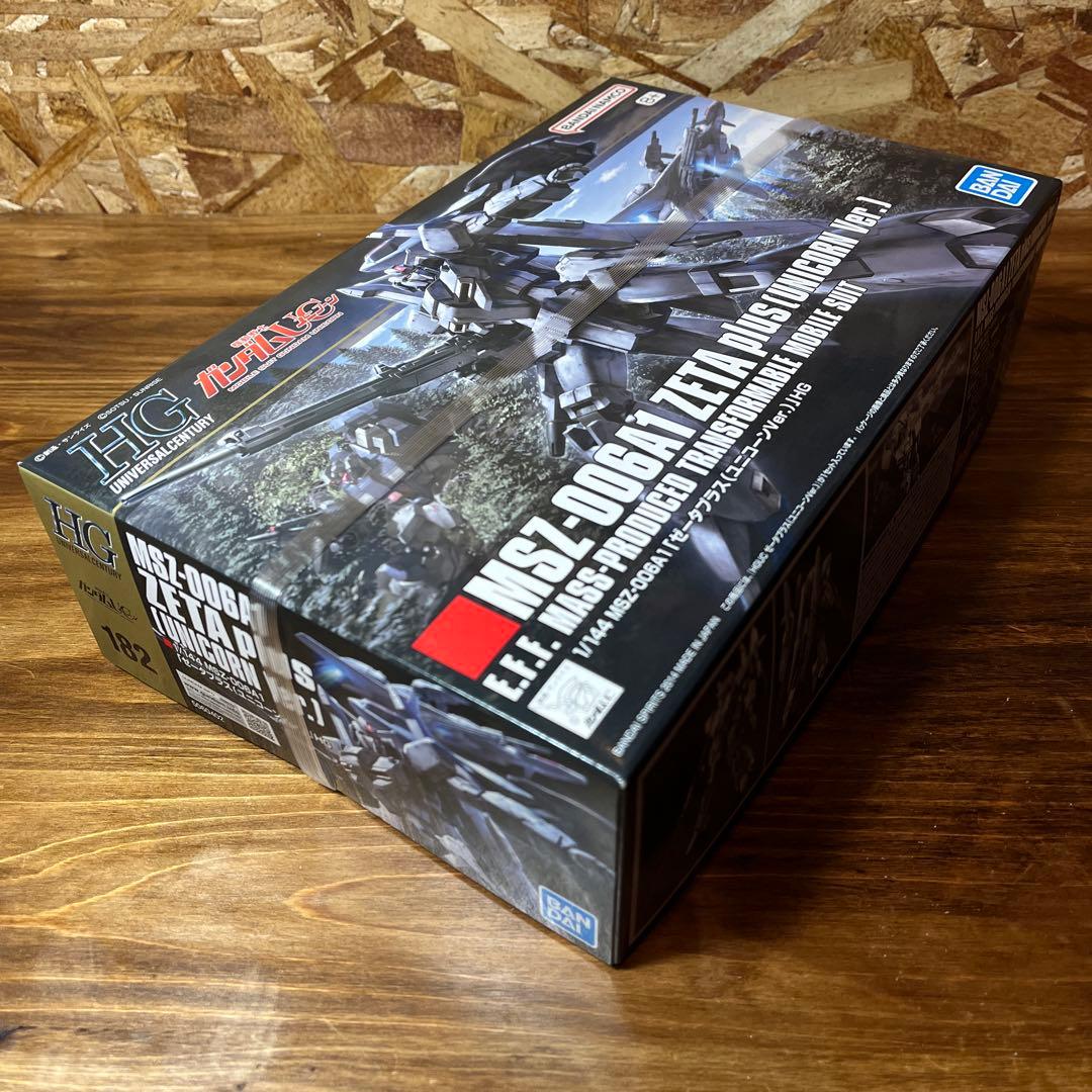 HG 1/144 ユニコーン、シナンジュ、ゼータプラス 3体セット