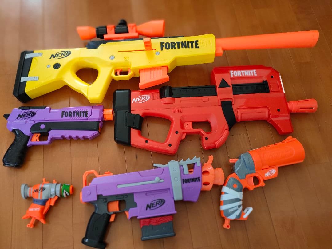 ナーフ　フォートナイト　いろいろ