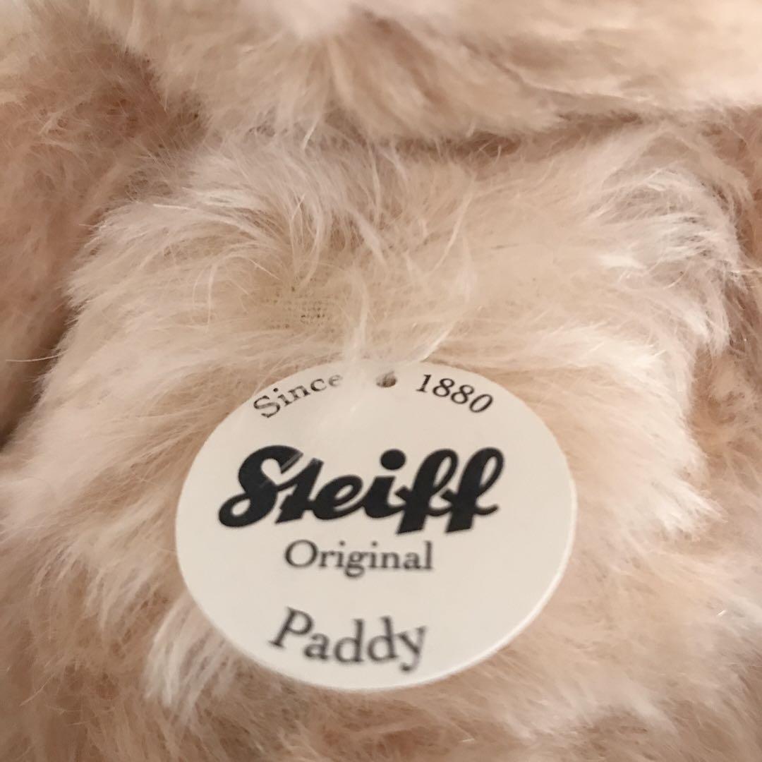 シュタイフ テディベア Paddy新品タグ付き、箱付き