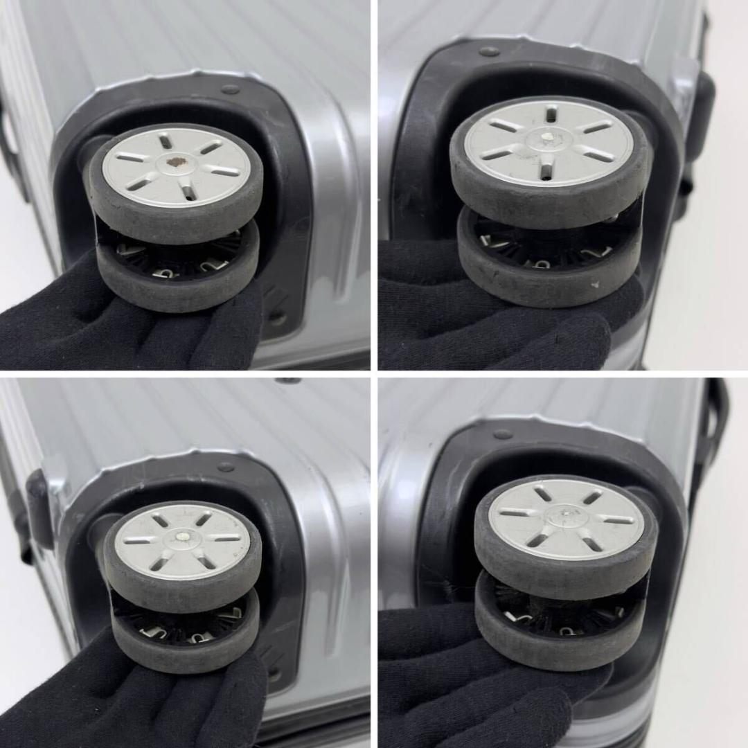 リモワ サルサ 82L 4輪 TSAロック チェックインL シルバーグレー系