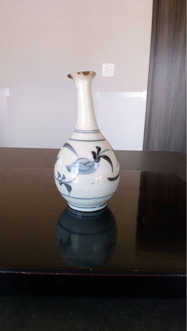 初期伊万里　古伊万里　古美術　アンティーク　花器　酒器