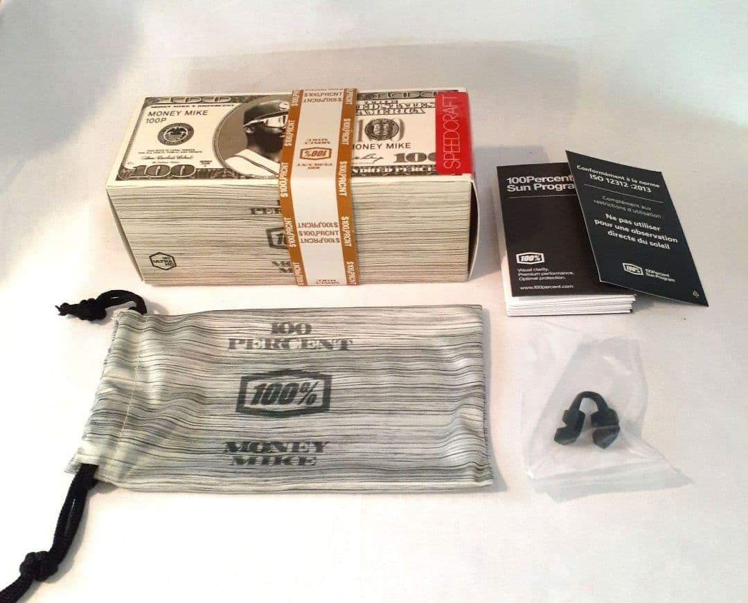 100% SPEEDCRAFT ハリス 2世モデル ハードケース、レンズ付属