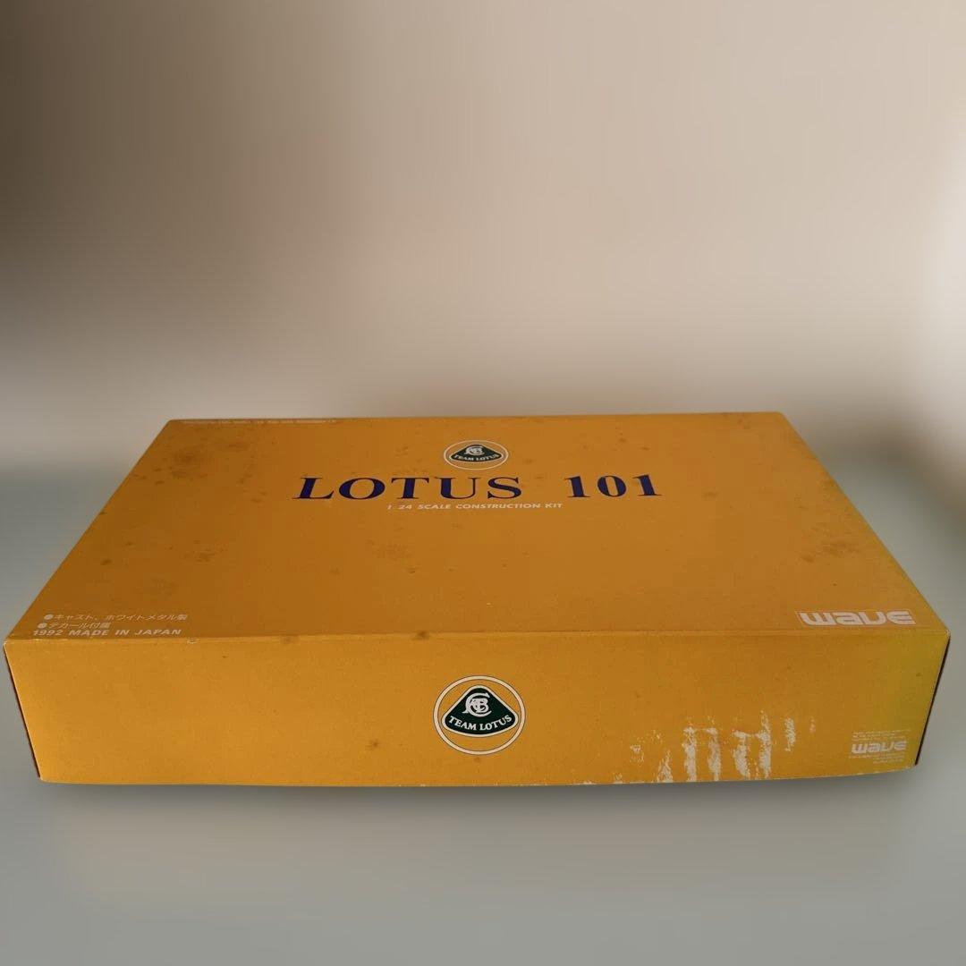 当時モノ Wave 1/24 キャメル・ロータス 101 ジャッド 中嶋4位仕様