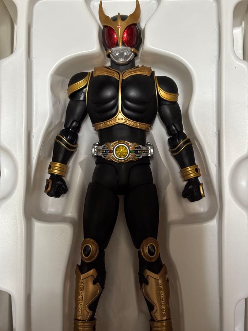 発光頭部セット　真骨彫　仮面ライダークウガ アメイジングマイティ　フォーム