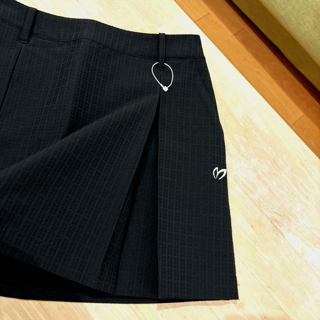 パーリーゲイツ‪☆新品 マスターバニー ドビーチェック ストレッチ スカート