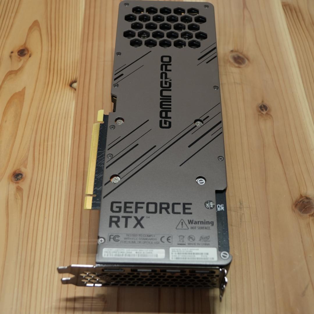 Palit RTX 3080 Ti GAMINGPRO 12GB 動作確認済み