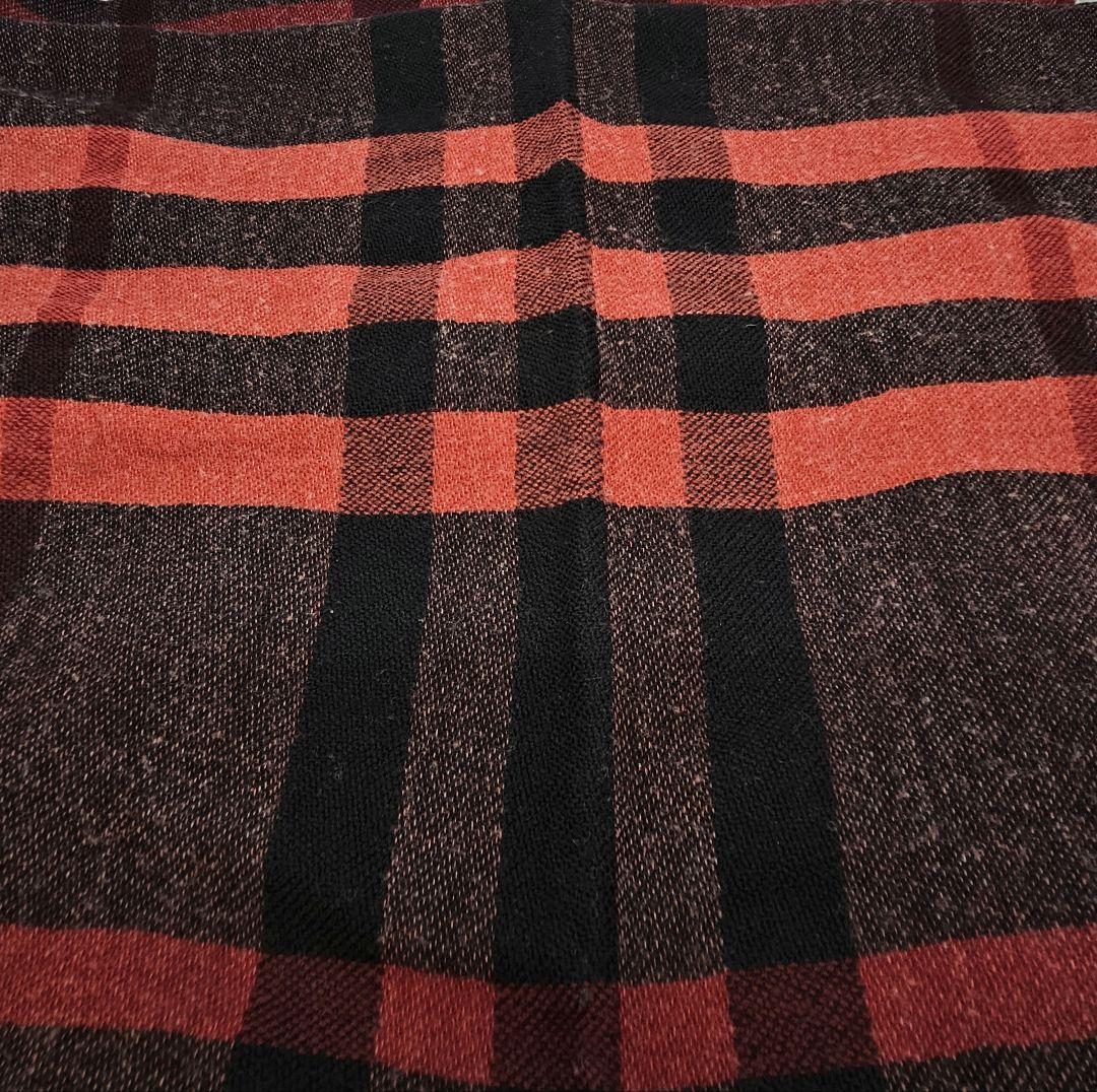 希少　BURBERRY　バーバリー　リバーシブル　カラー　チェック　マフラー