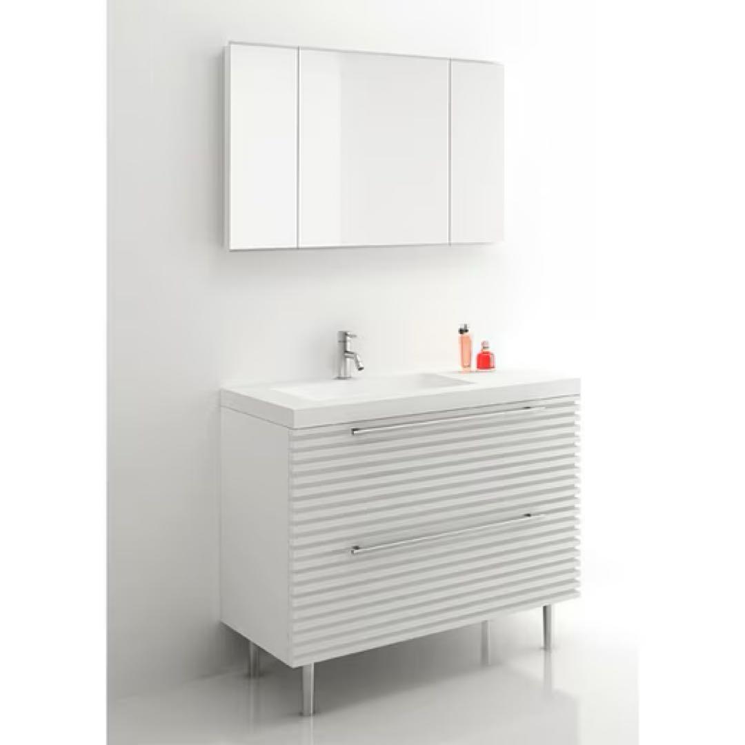 最終価格⭐︎ミラタップ　ホテルミラーW900/インウォール ホワイト