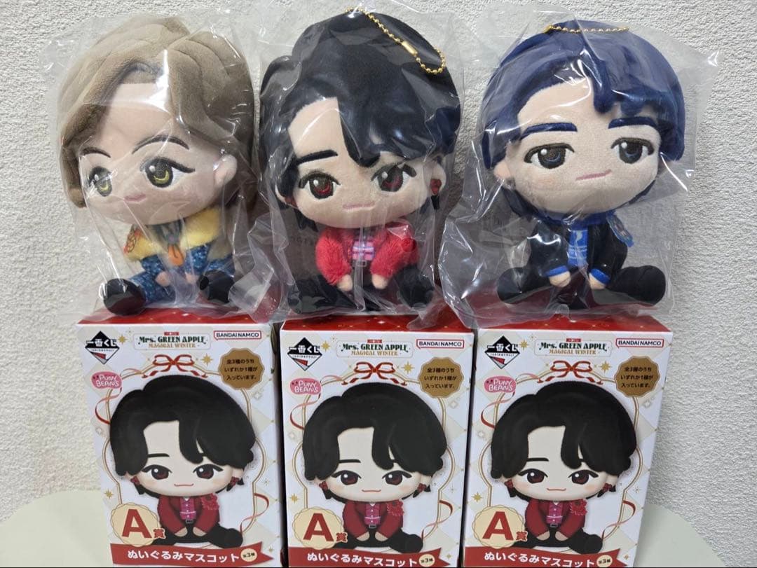 Mrs. GREEN APPLE 一番くじ A賞 全3種コンプ ミセス 1番くじ