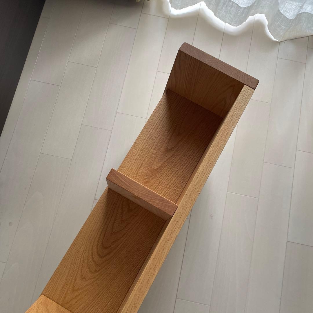 CLASSE 無垢材 Leavesデスク用ラック 115cm