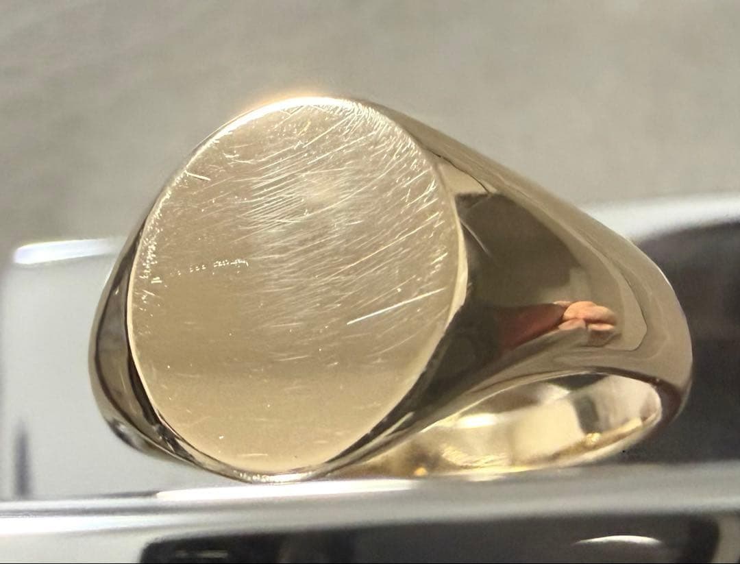 TIKASHI K10 シグネットリング 11号(実寸12.5)