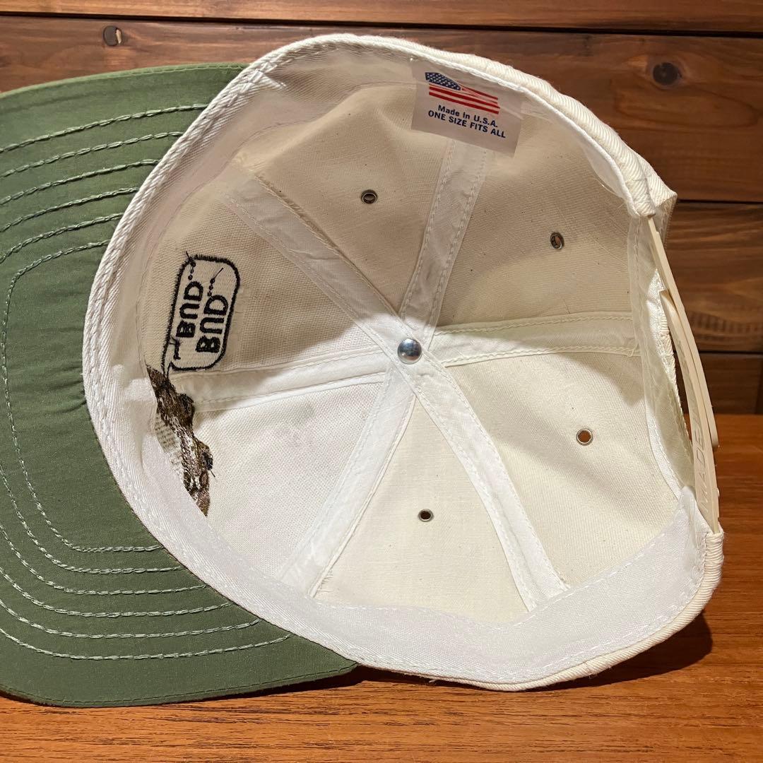 USA製 budweiser キャップ　ハット　帽子　フロッグ　カエル