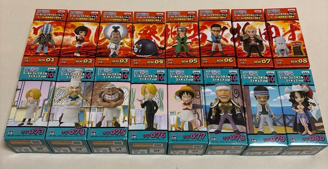 ワンピース ワールドコレクタブルフィギュア vol.10 開発担当者に物申す8種