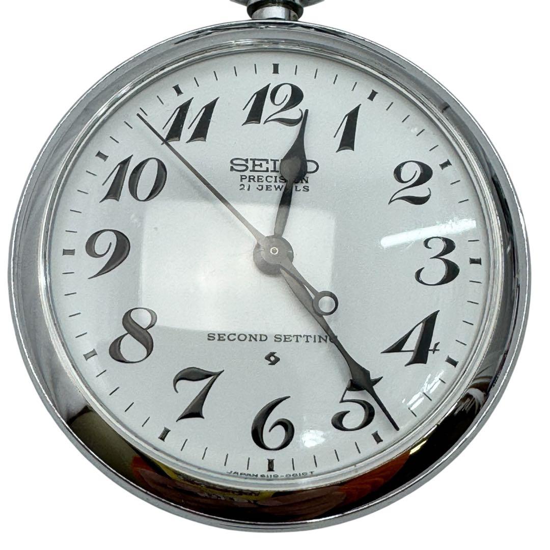 【稼働品】SEIKO セイコー プレシジョン 手巻き 懐中時計 鉄道時計