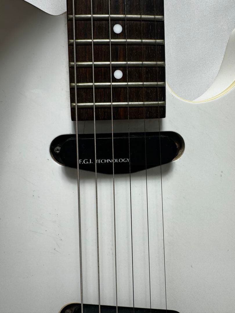 ギター FERNANDES/BURNY TE-75BT White