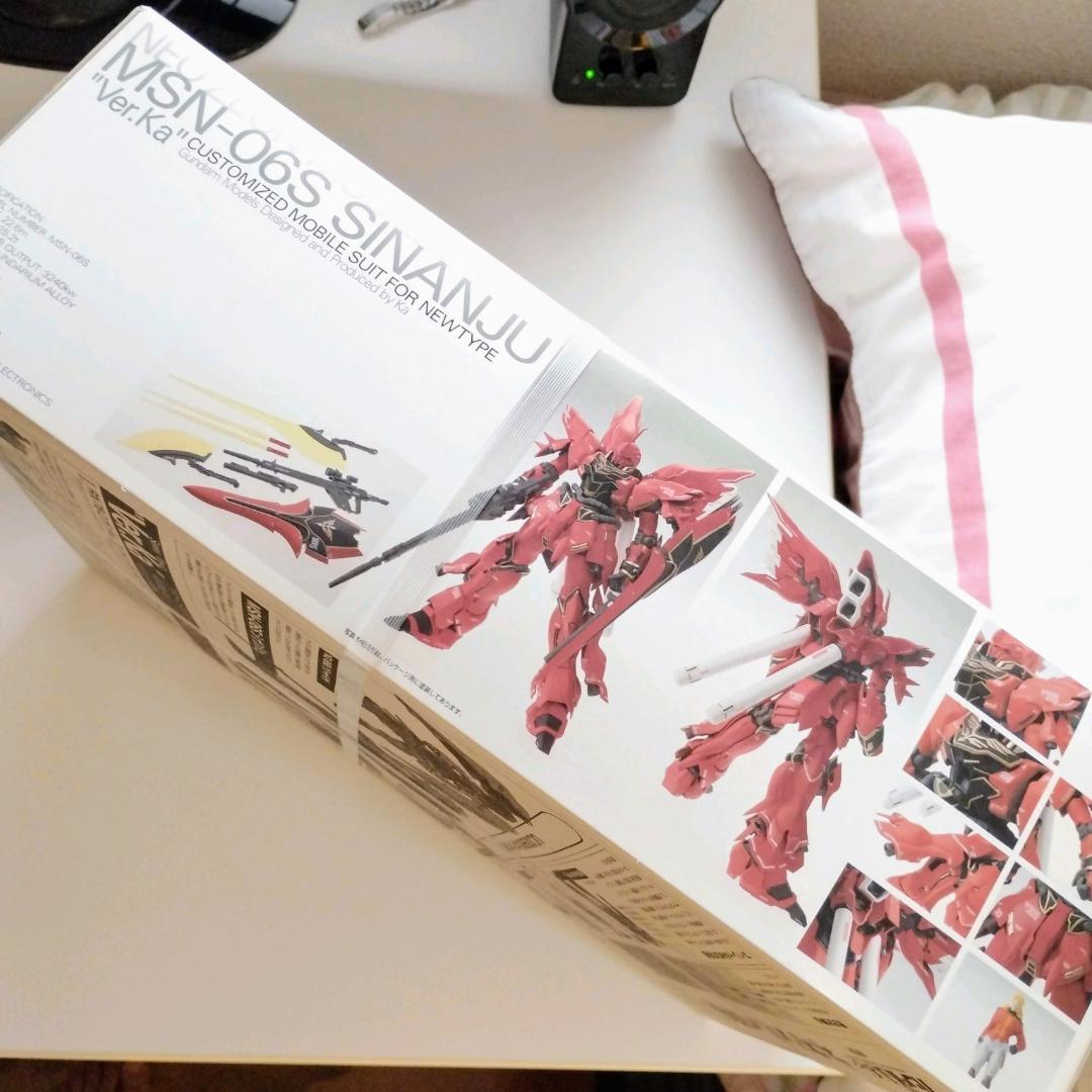 新品未開封★超レア★MG★1/100★MSN-06S★シナンジュ★Ver.Ka
