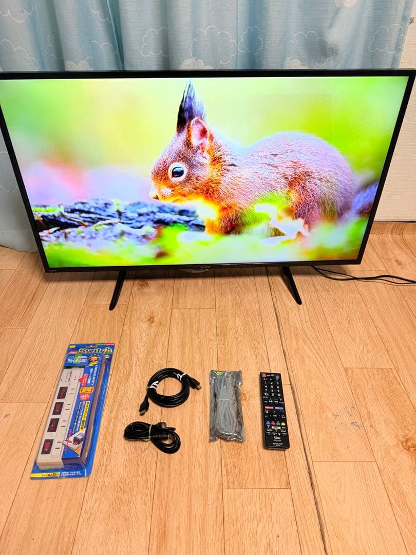 美品送料込‼️20年製！シャープ 42V型 液晶テレビ AQUOS裏番組録画対応