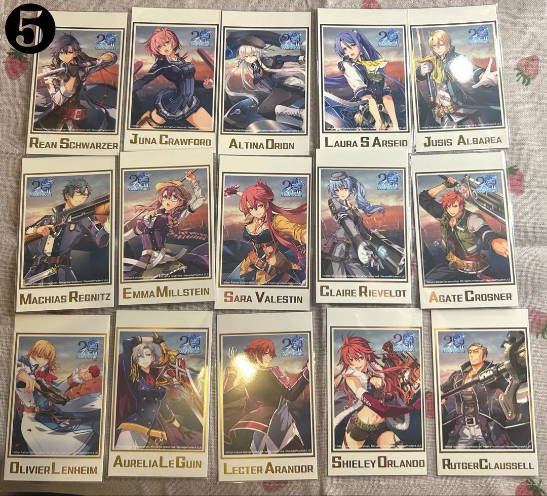 閃の軌跡 軌跡シリーズ 羽プロ フォト風カード 全種類 セット コンプリート