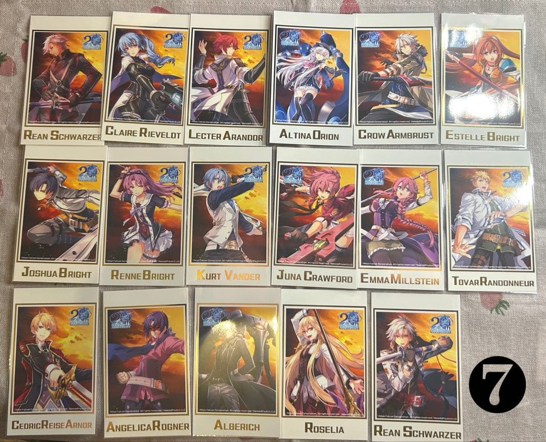 閃の軌跡 軌跡シリーズ 羽プロ フォト風カード 全種類 セット コンプリート