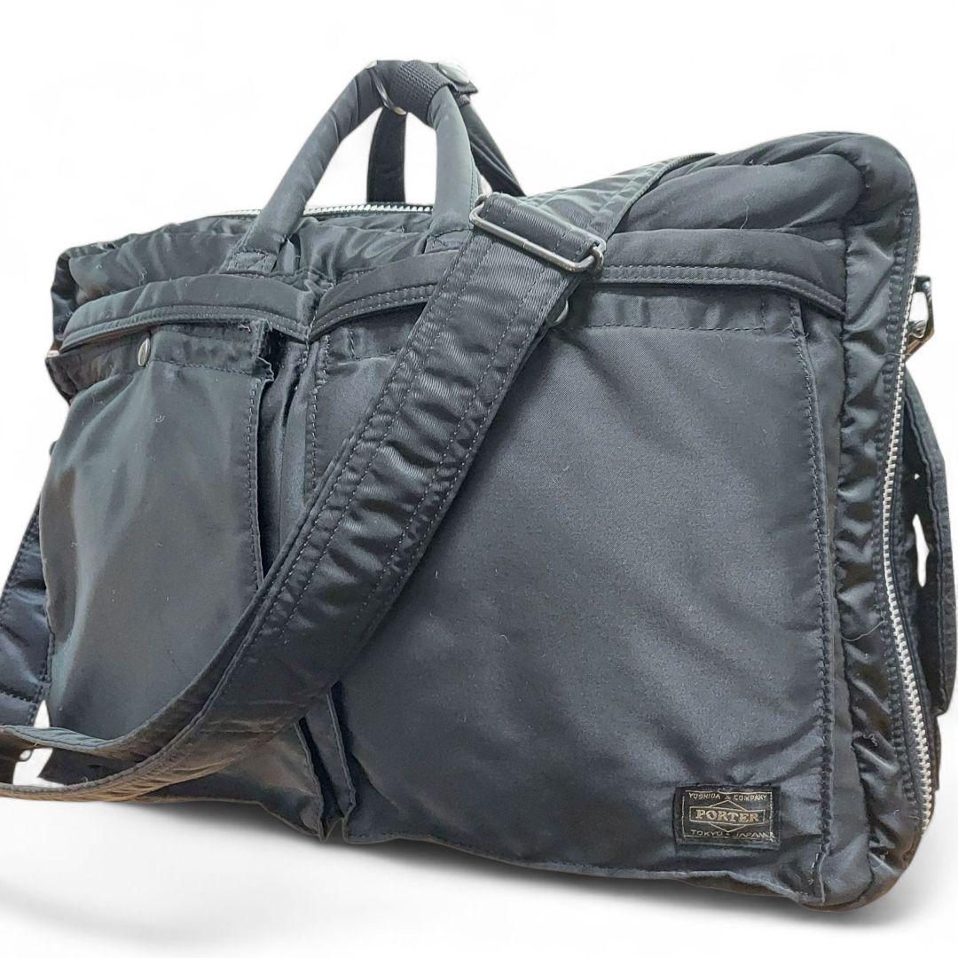 チ*ン様 PORTER タンカー 3way ビジネスバッグ ブラック リュック