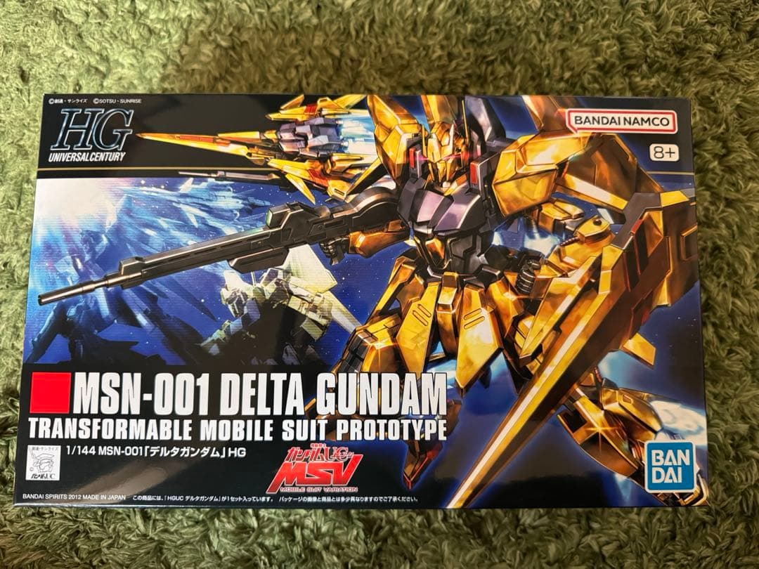 RGガンダムアストレイゴールドフレーム天ミナ　HGUCデルタガンダム　セット