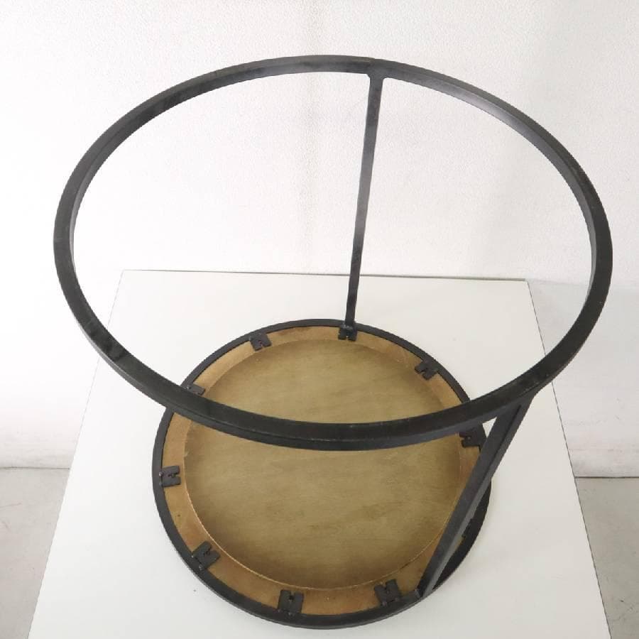 クラッシュゲート ノットアンティークス エルマ サイドテーブル Φ50cm